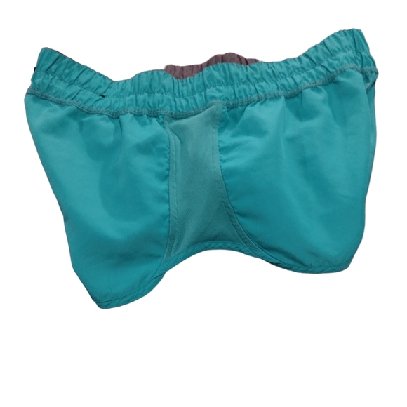 AEROPOSTALE LIVE LOVE DREAM Gray and Teal Shorts in Medium. - Picture 4 of 6